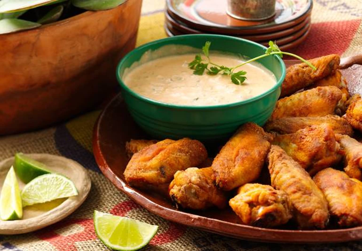 Mexican Baked Chicken Wings